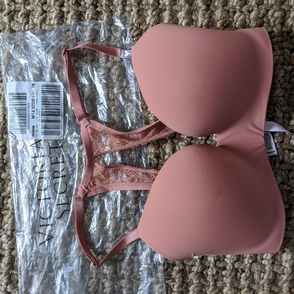 VS racer back tee shirt bra